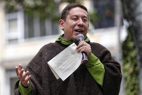 Carlos Amaya, candidato de la consulta de Centro Esperanza