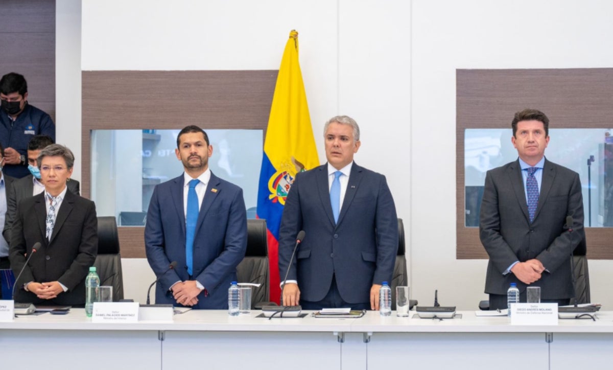 Consejo de Seguridad Iván Duque y Claudia López