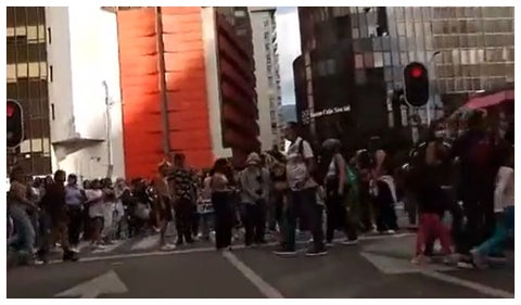 Disturbios en Medellín
