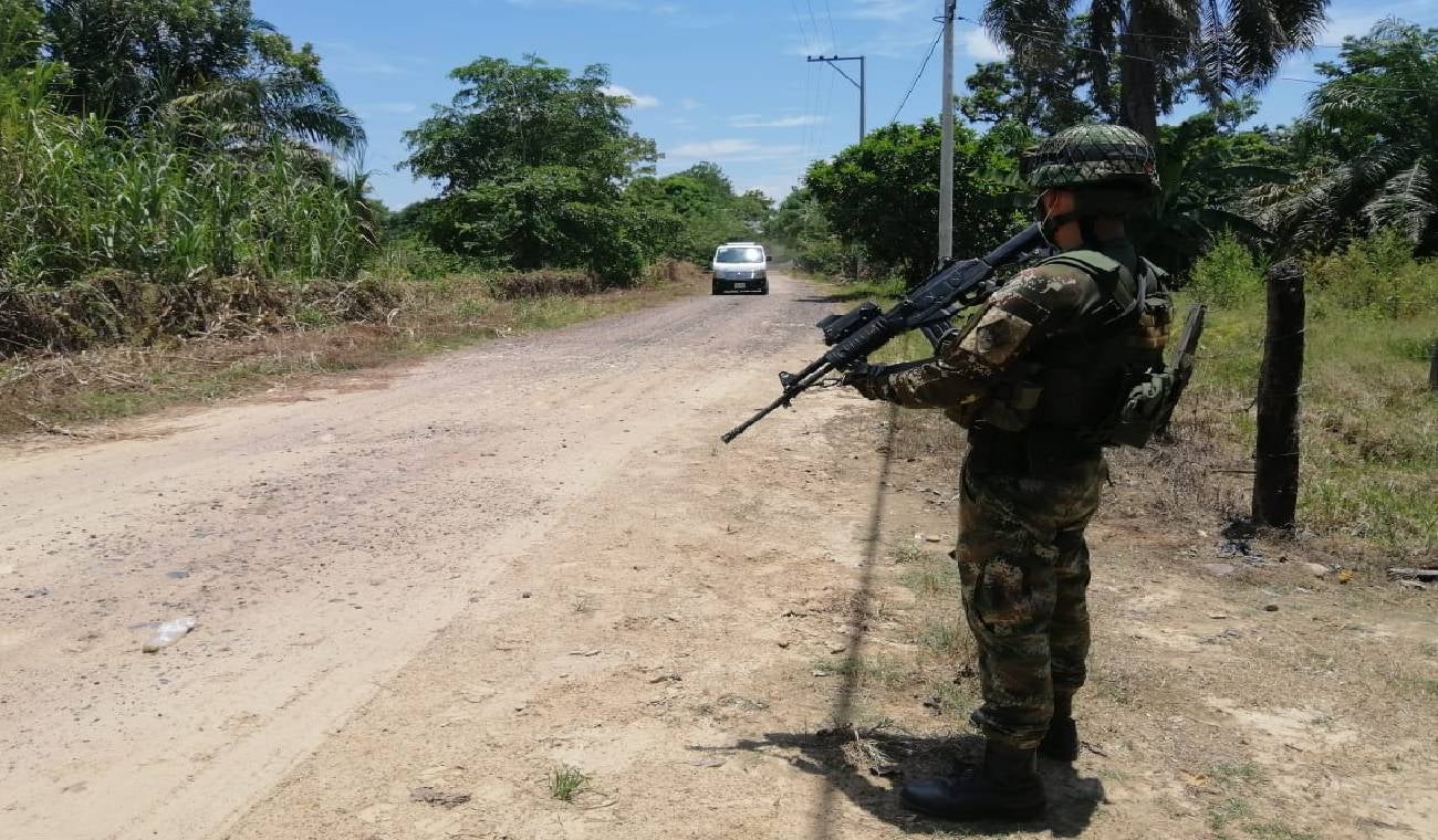 Ejército zona rural Cúcuta
