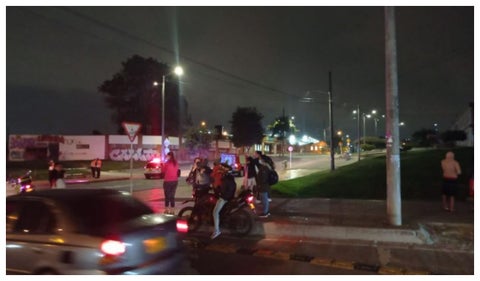 Explosión en Bogotá