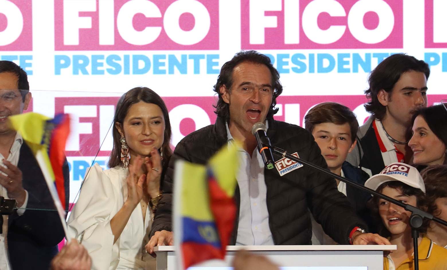 Federico Gutiérrez, candidato presidencial, dio su discurso tras ganar