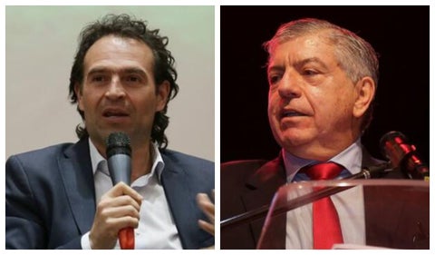 Federico Gutiérrez y César Gaviria