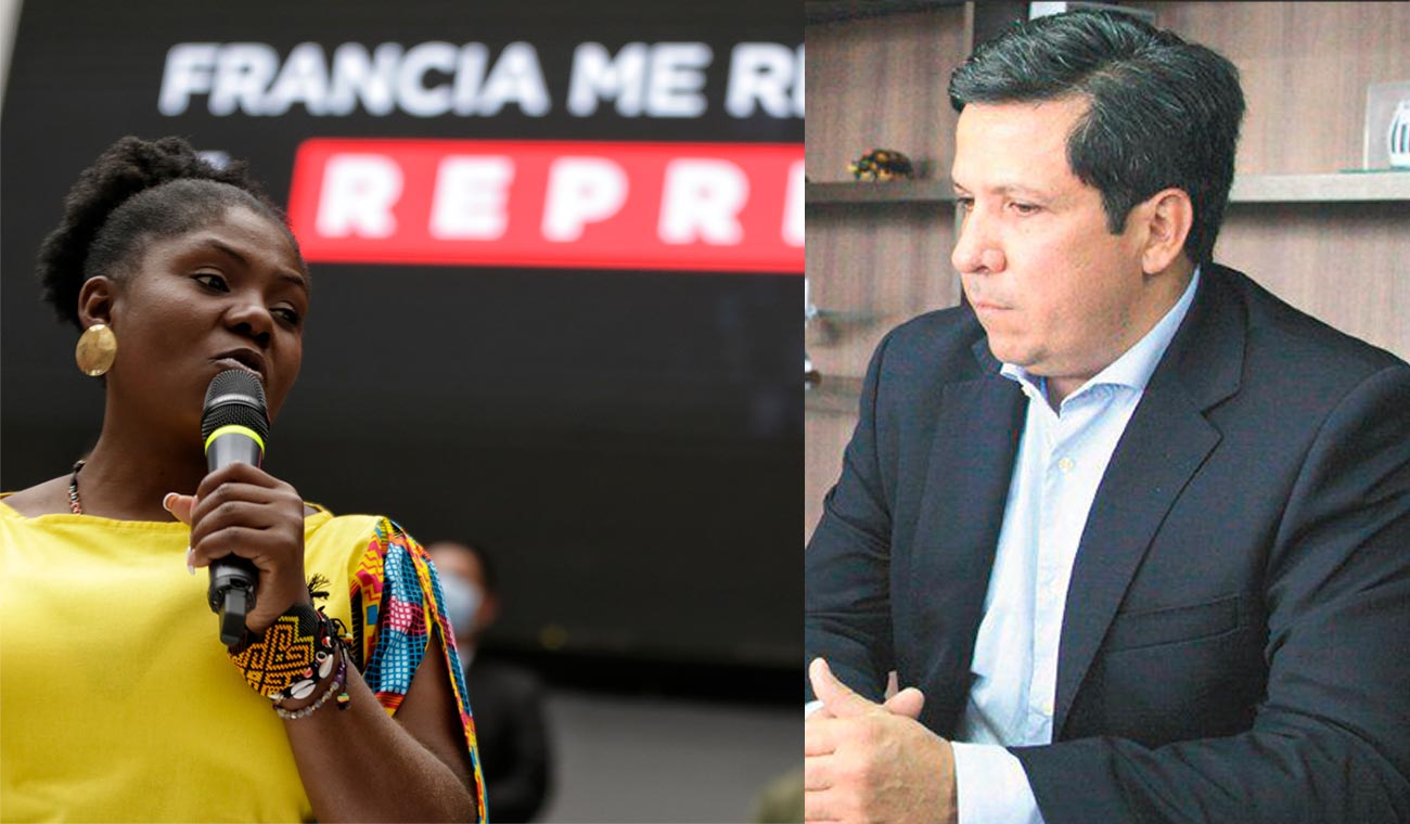 Francia Márquez y Rodrigo Lara Sánchez
