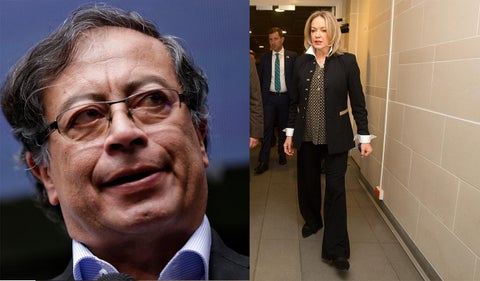 Gustavo Petro y María Emma Mejía