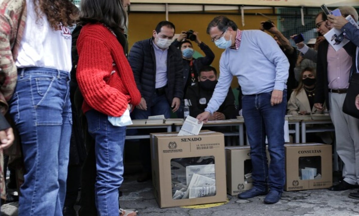 Gustavo Petro Gana consulta del Pacto Histórico