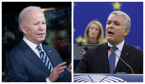 Joe Biden e Iván Duque se reunirán en el primer semestre de 2022
