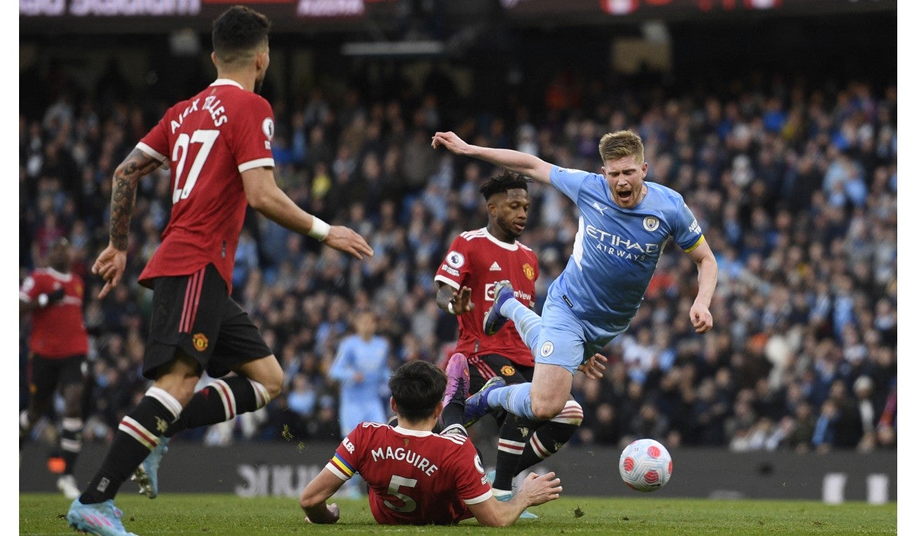 Manchester City goleó a Manchester United