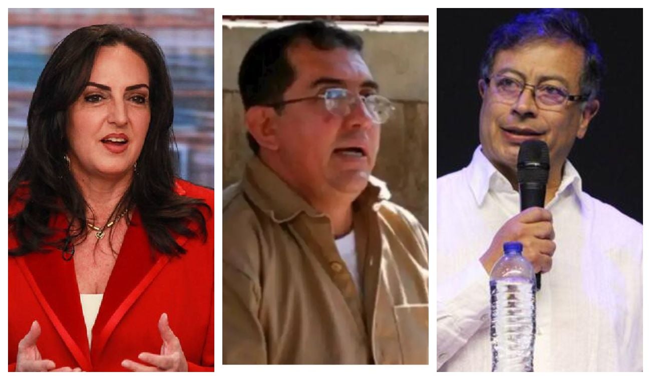 Maria Fernanda Cabal y Gustavo Petro