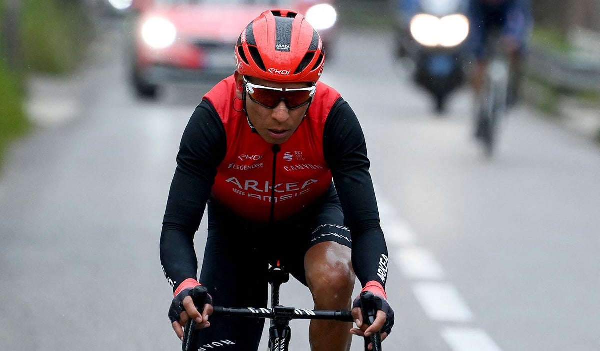 Nairo Quintana, pedalista del Arkea Team