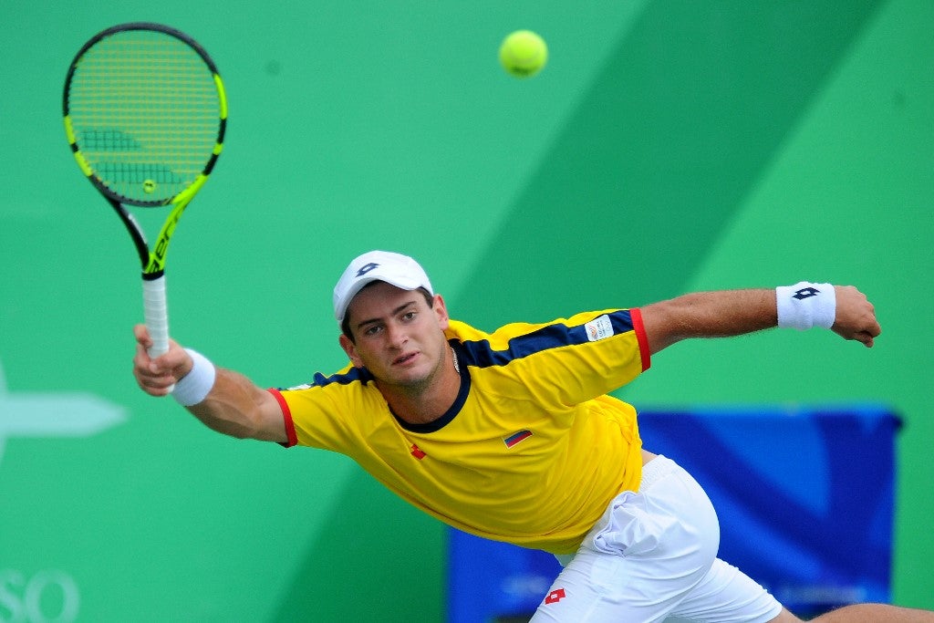 Nicolás Mejía, tenista colombiano en Copa Davis