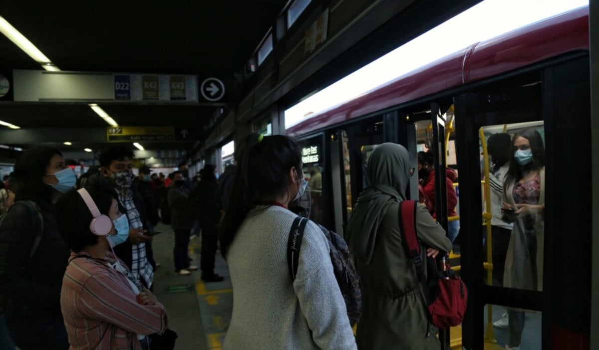 Estaciones de Transmilenio afectadas por protestas en Bogotá