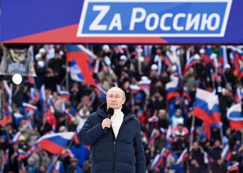 Presidente Vladimir Putin invasión a Ucrania