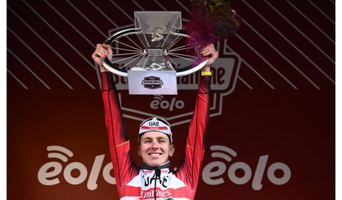 Tadej Pogacar ganó la Strade Bianche 2022