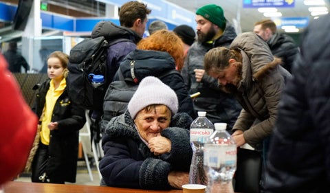 Ucranianos en Mariúpol