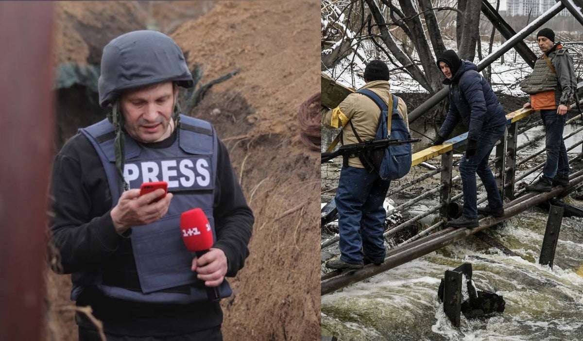Andriy Tsaplienko, periodista y documentalista en Kiev