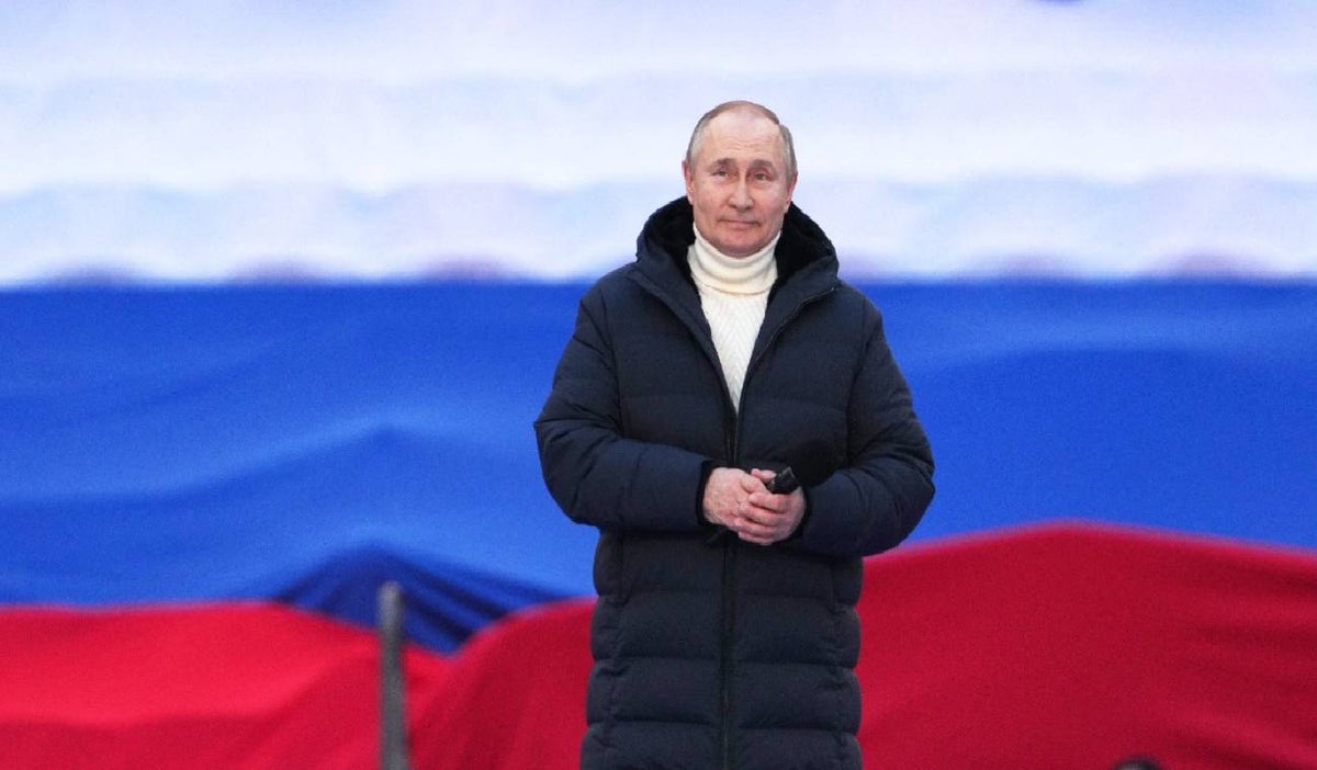 Vladimir Putin en discurso