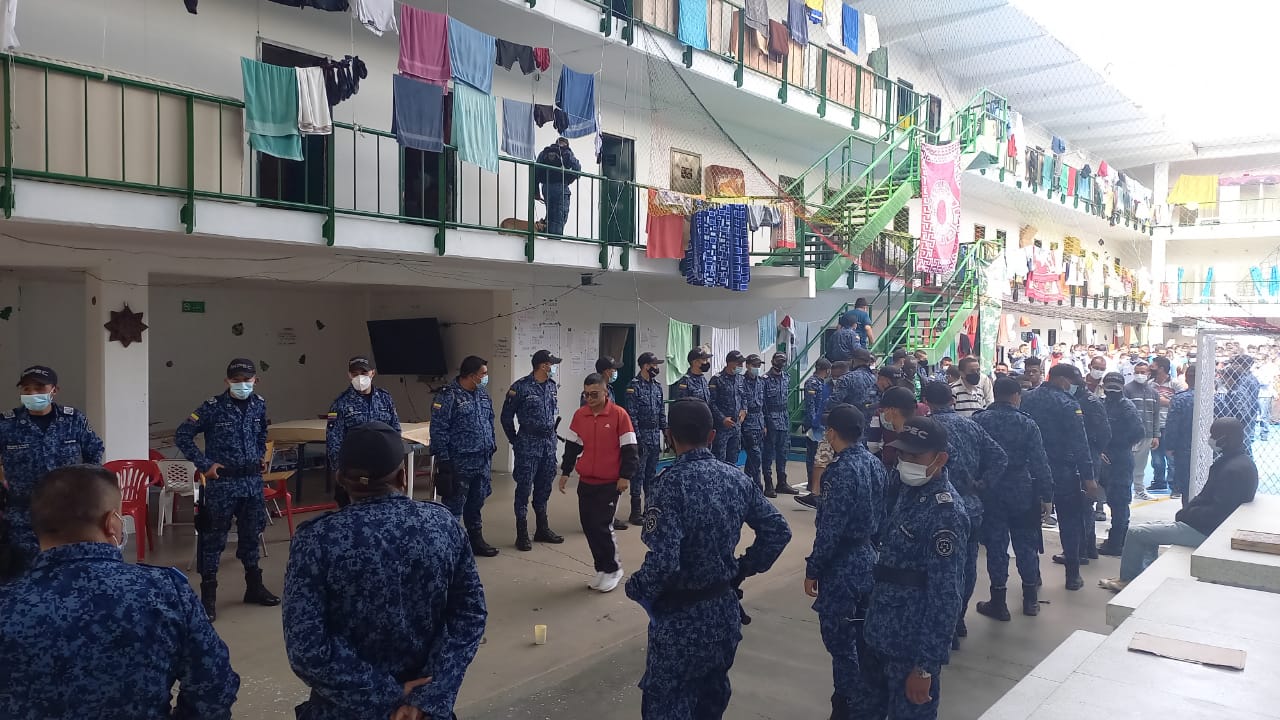 Riña en cárcel de Cómbita en Boyacá, dejo dos muertos y un herido