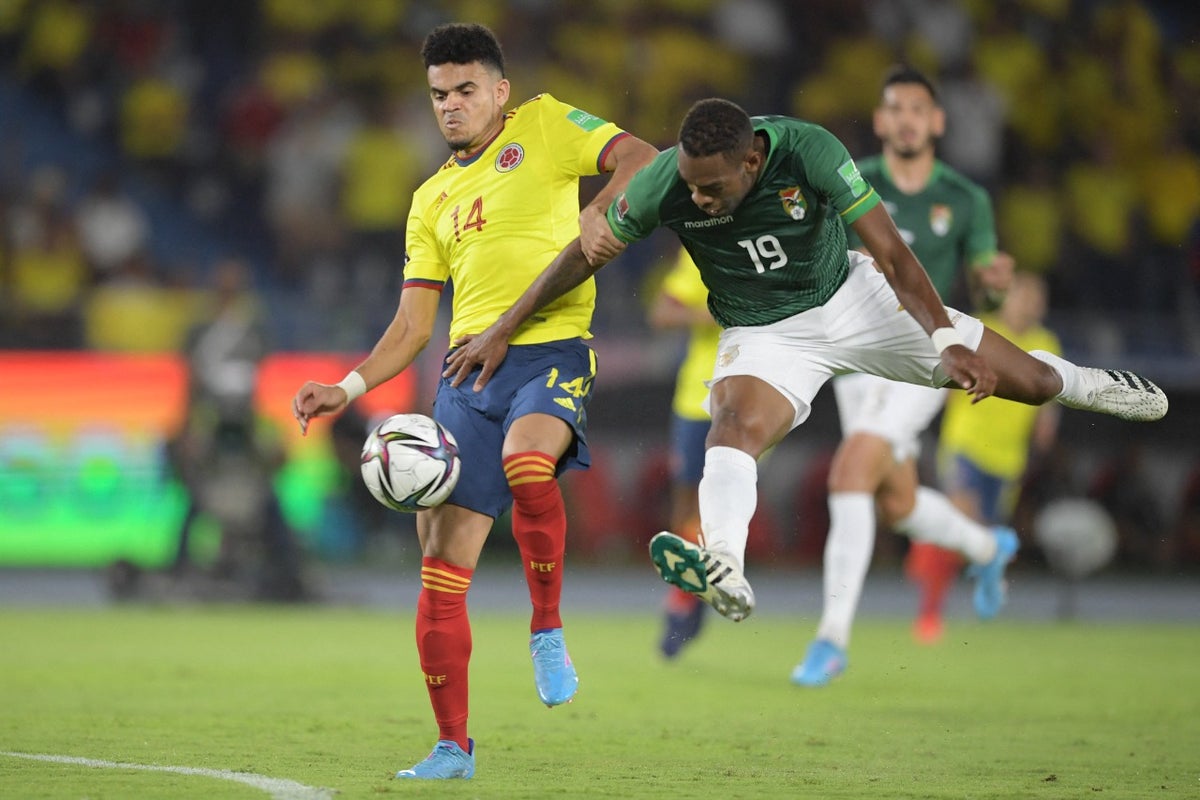 Luis Díaz de la selección Colombia