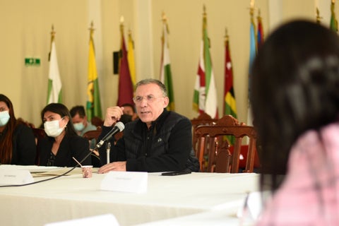 Roy Barreras y representantes electos