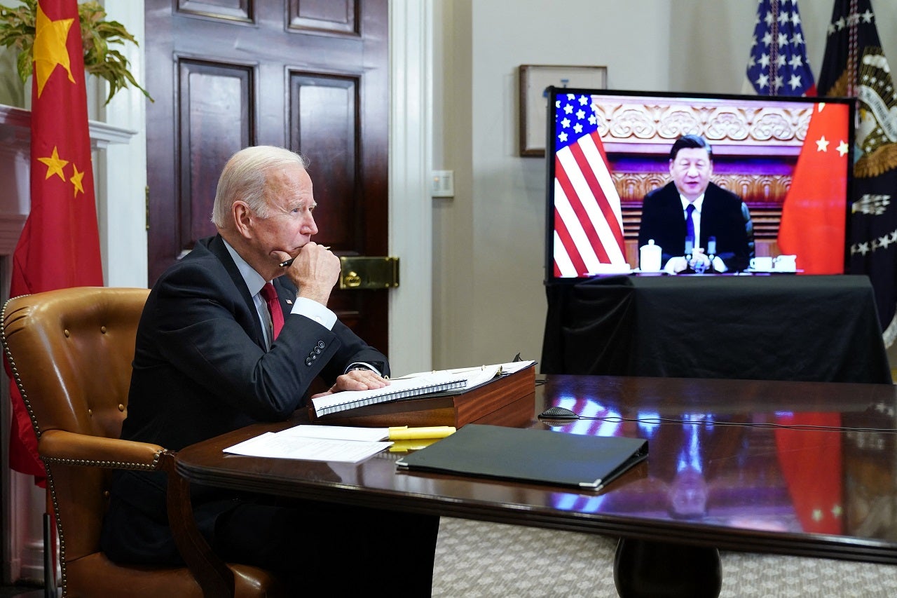Joe Biden y Xi Jinping
