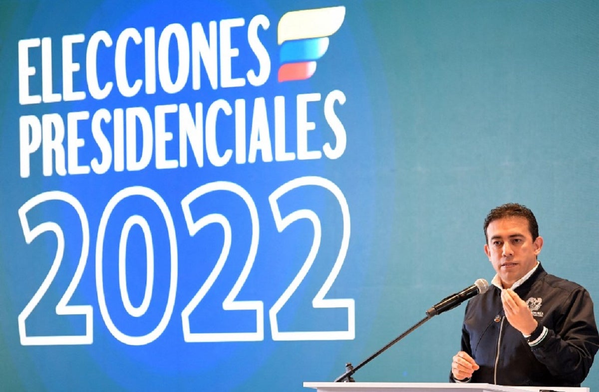 El registrador nacional, Alexander Vega.