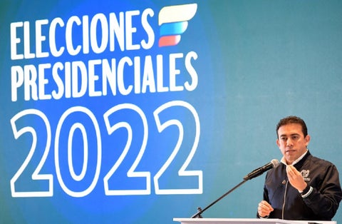 El registrador nacional, Alexander Vega.