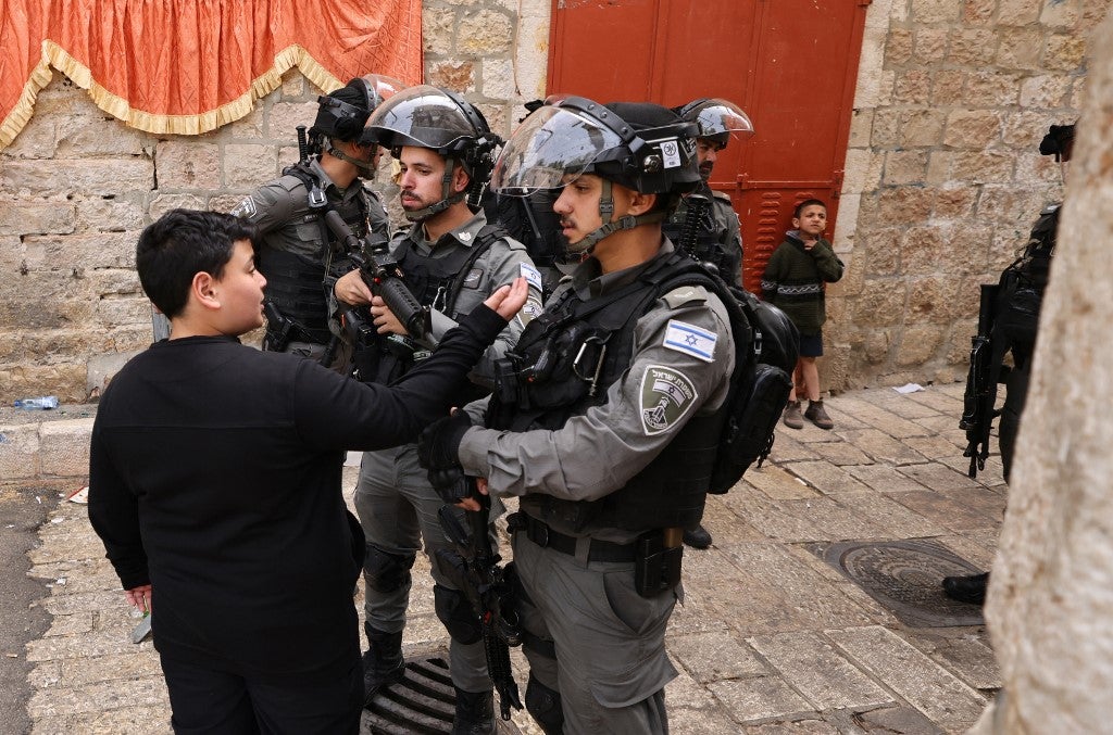 Disturbios en Jerusalen