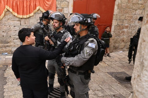 Disturbios en Jerusalen