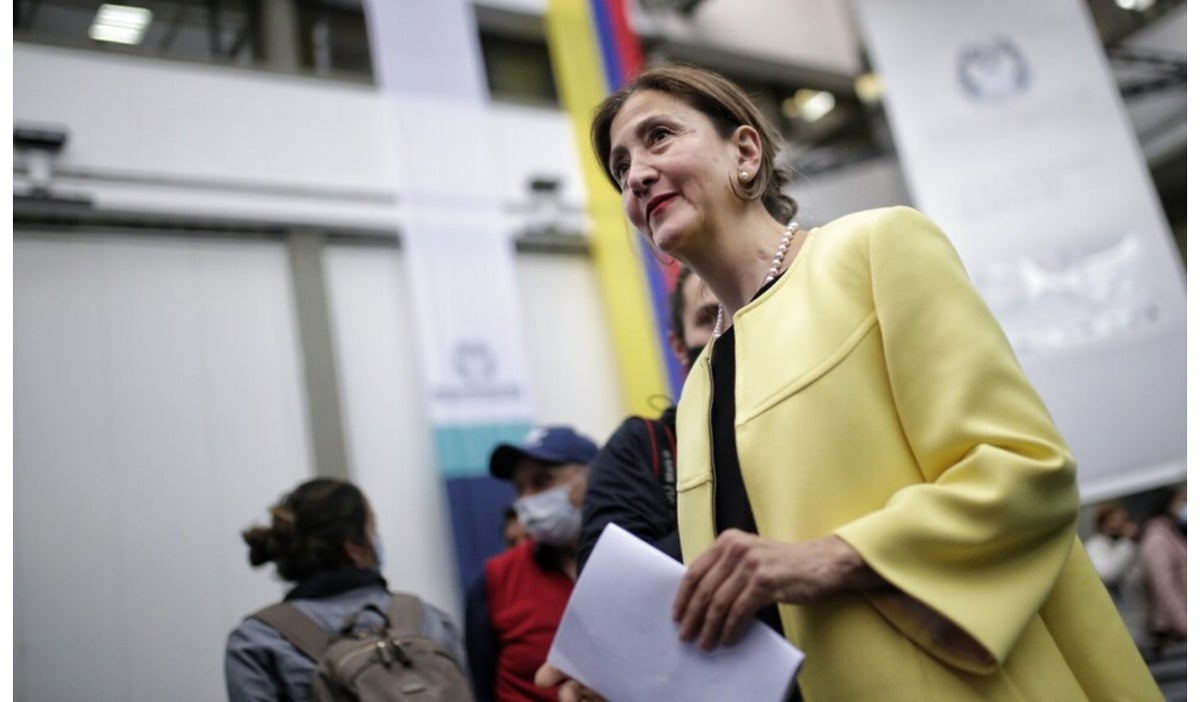 Candidata a la presidencia Ingrid Betancourt