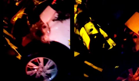 Accidente de tránsito en Medellín