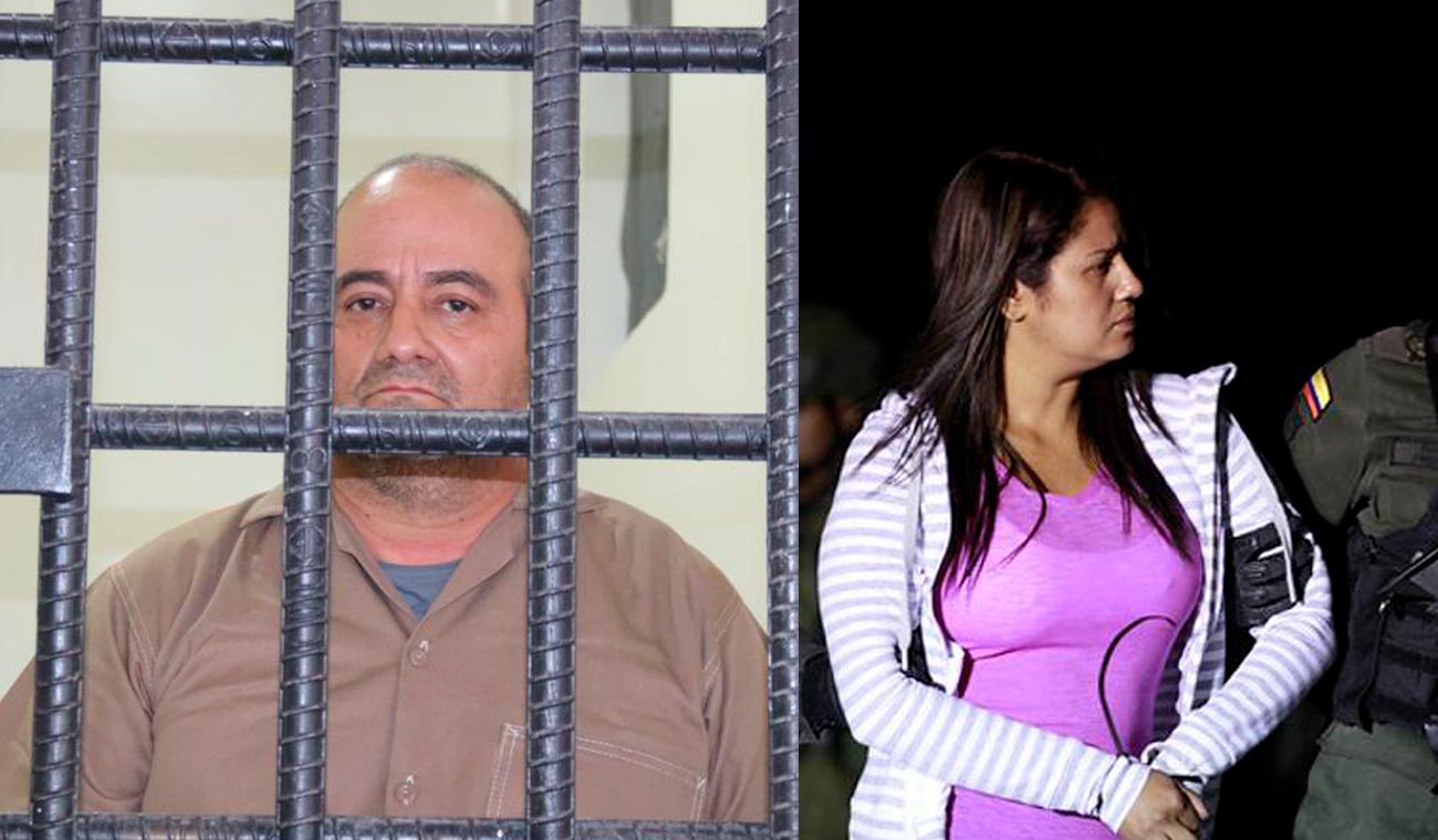 Alias Otoniel y su hermana la 'Negra'