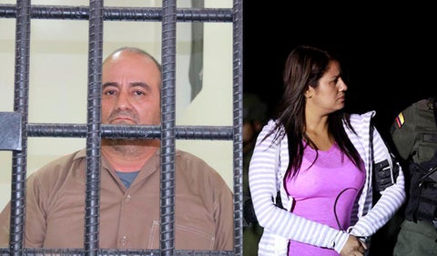 Alias Otoniel y su hermana la 'Negra'
