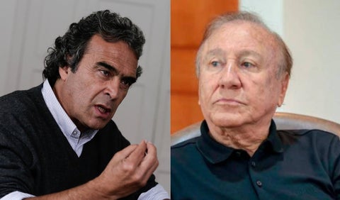 Sergio Fajardo y Rodolfo Hernández