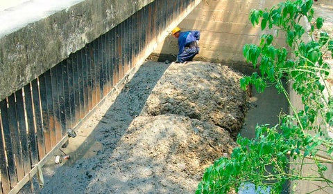 Caño de aguas residuales