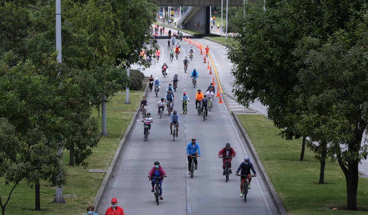 Ciclovía en Bogotá