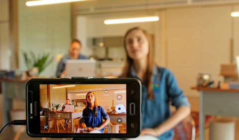 Grabación de video con celular