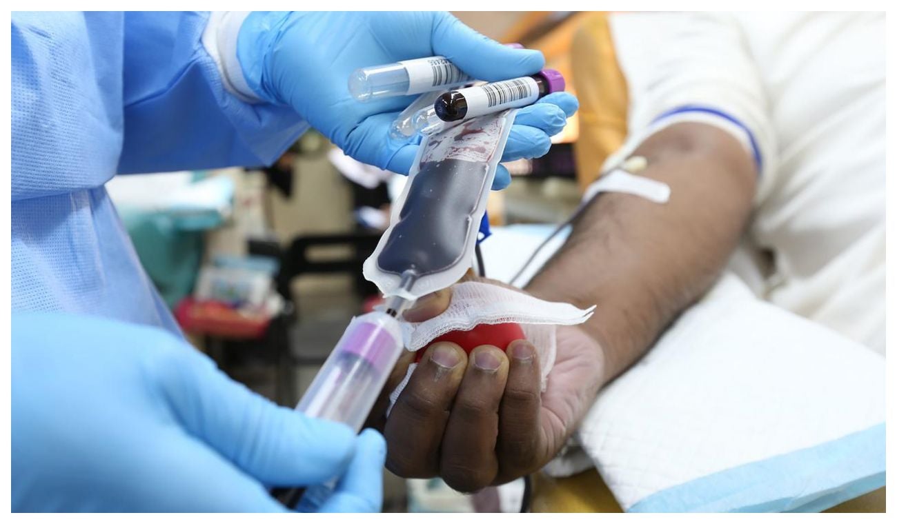 Donar sangre en Canadá