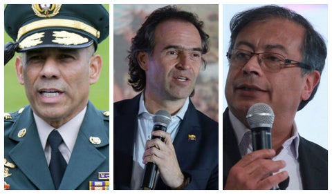 Federico Gutiérrez, Gustavo Petro y General Zapateiro