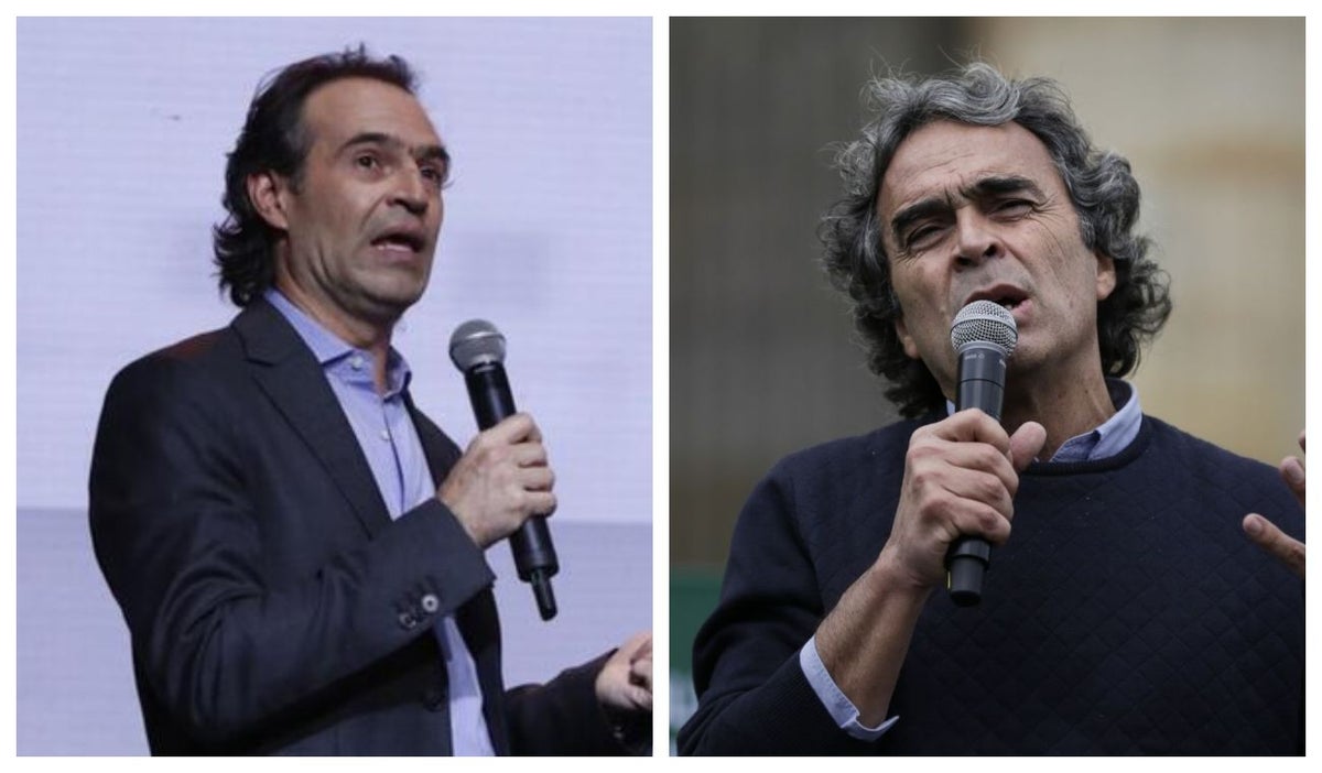 Federico Gutiérrez y Sergio Fajardo