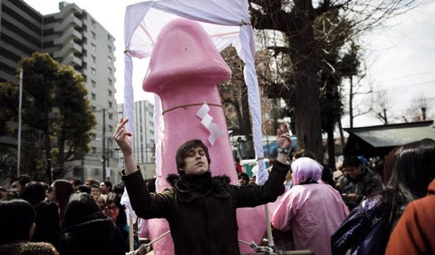 Festival del falo en Japón