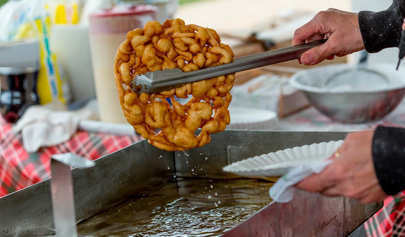 Comida frita en aceite