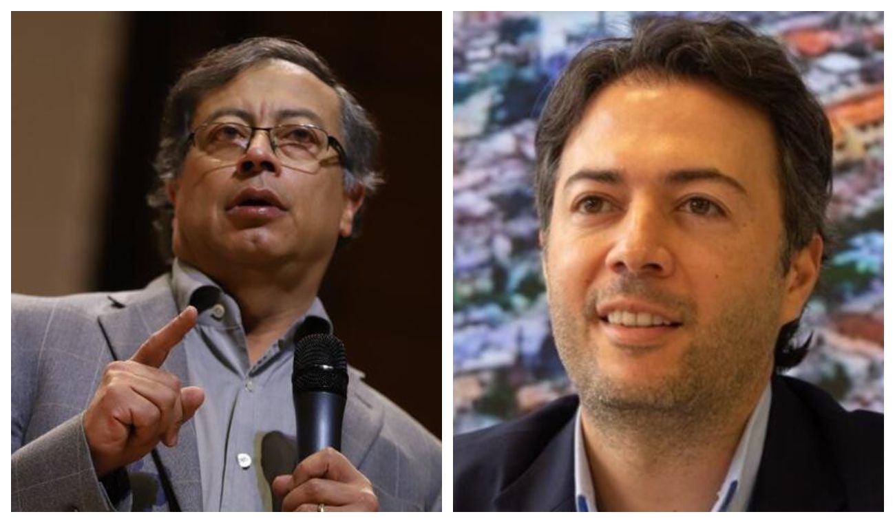 Gustavo Petro y Daniel Quintero