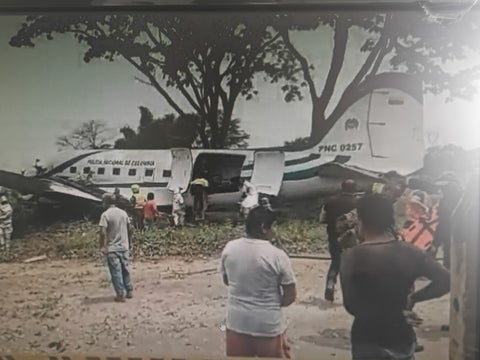 Una persona lesionada