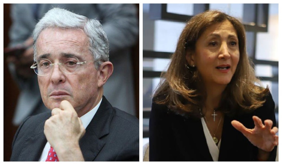 Ingrid Betancourt y Álvaro Uribe