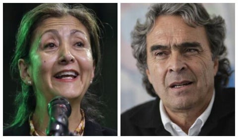 Ingrid Betancourt y Sergio fajardo