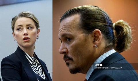 Johnny Depp y Amber Heard se enfrentan en un juicio