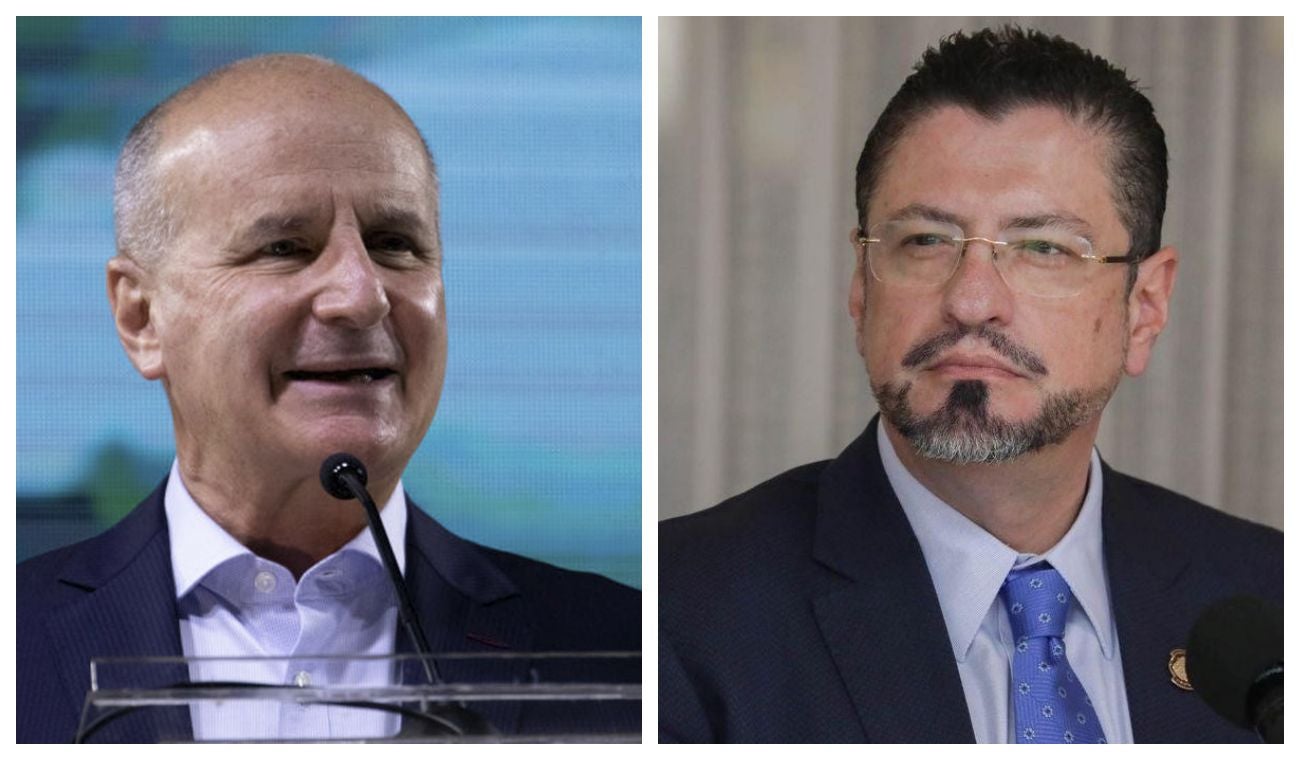 José María Figueres y Rodrigo Chaves