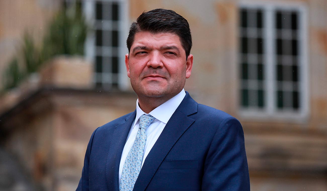 Juan Diego Gómez, presidente del Senado de la República