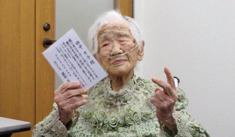 Kane Tanaka, la mujer más vieja del mundo